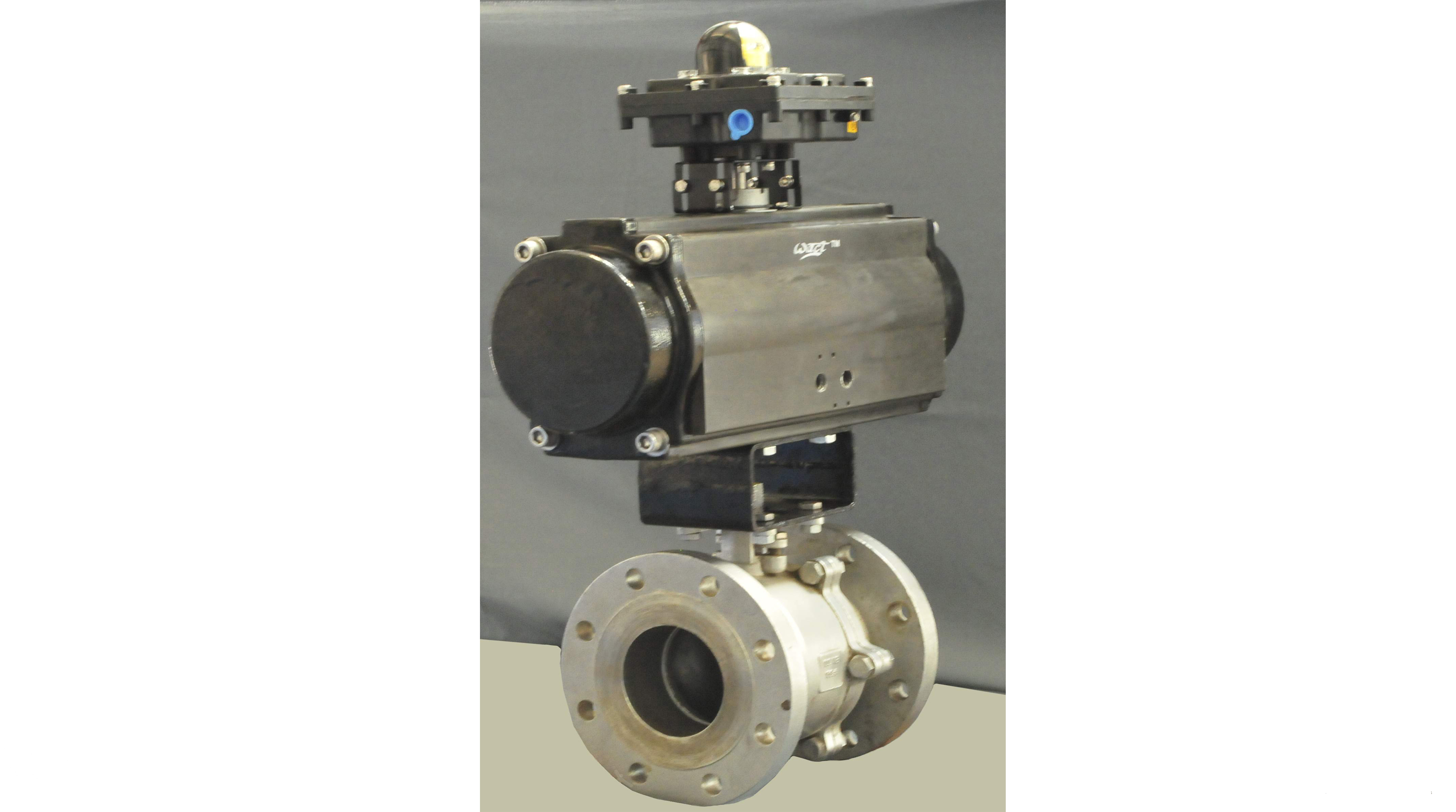 Pneumatic Rack & Pinion Actuator with Ball Valve